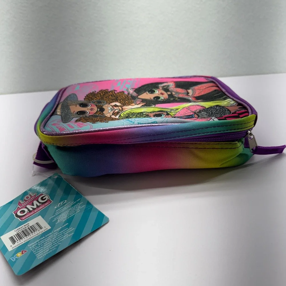 LOL Surprise‎ OMG Dolls Rainbow Lunch Bag Box New with Tags Girls Kids